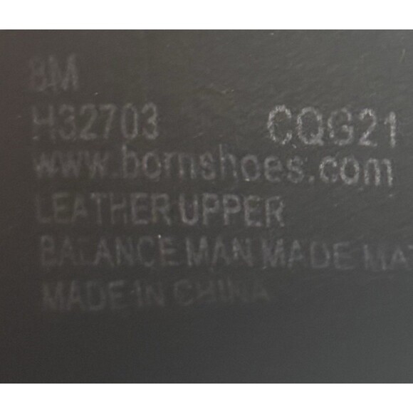 Born Harrison Chukka Boots Shoes Mens Size 8 Black Leather Casual Lace Up